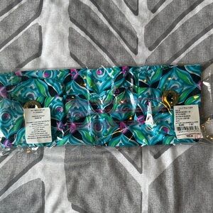 Lilly Pulitzer Vibrant Blue and Green Headband